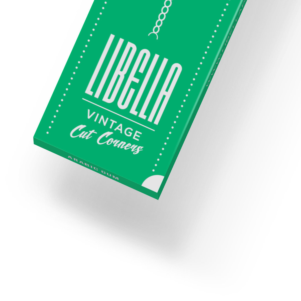 🇨🇿 Libella - 1 1/4 Corner Cut Vintage Rolling Paper 捲煙紙（50pc）