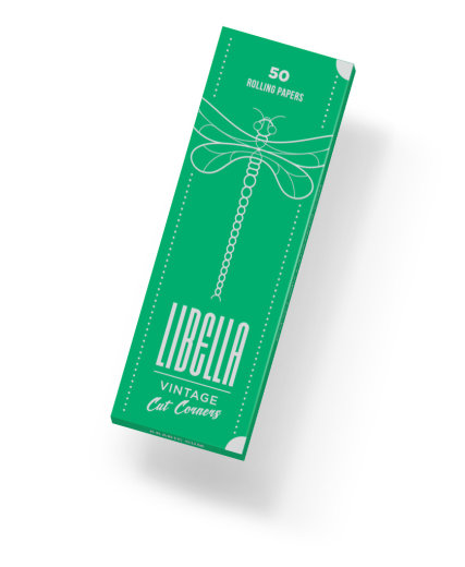 🇨🇿 Libella - 1 1/4 Corner Cut Vintage Rolling Paper 捲煙紙（50pc）