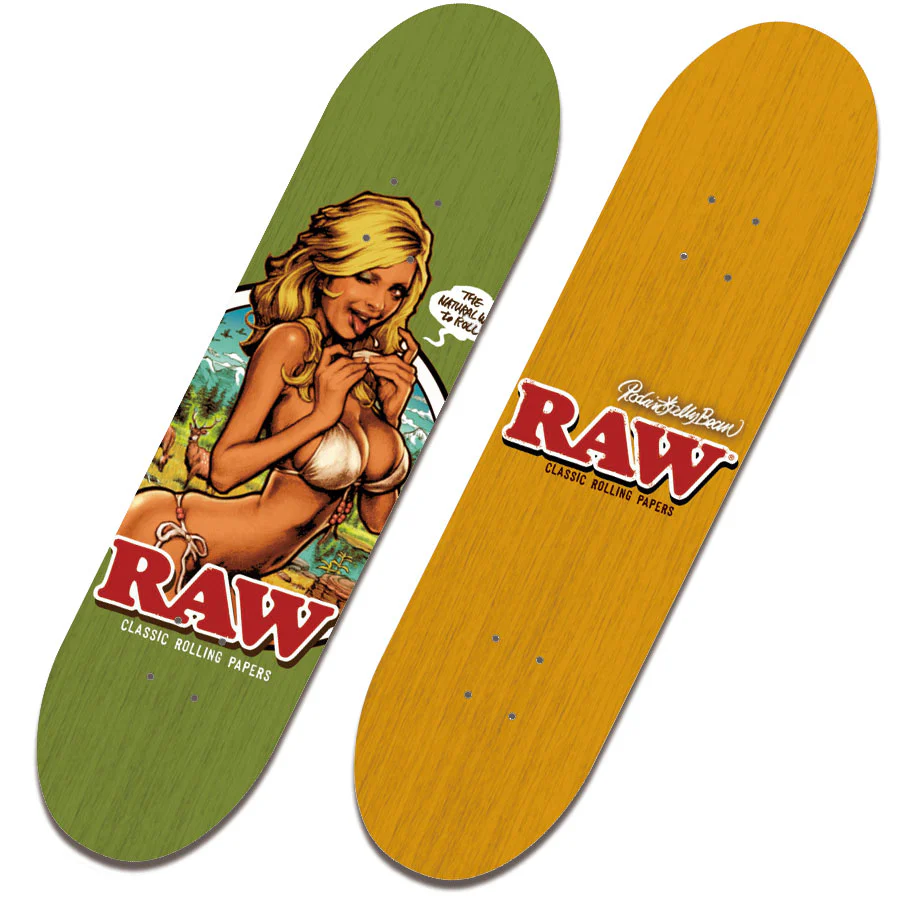 EROSTIKA "RAW GIRL" Skate Deck