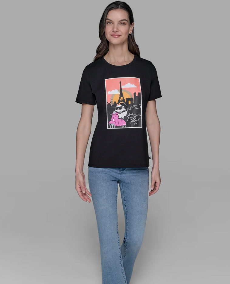 【現貨】karl lagerfeld LL070362 女裝短袖上衣