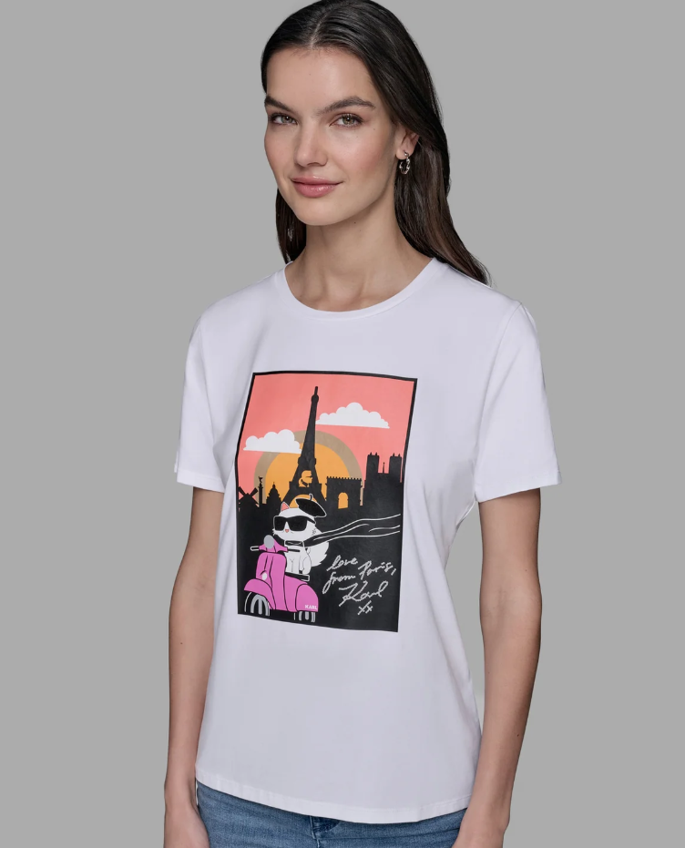 【現貨】karl lagerfeld LL070362 女裝短袖上衣