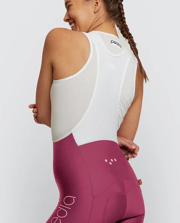 Pedla 女款車褲Dots SuperFIT 2.0 Bib Short /Mulberry 桑椹紫 新一代北高神褲2.0