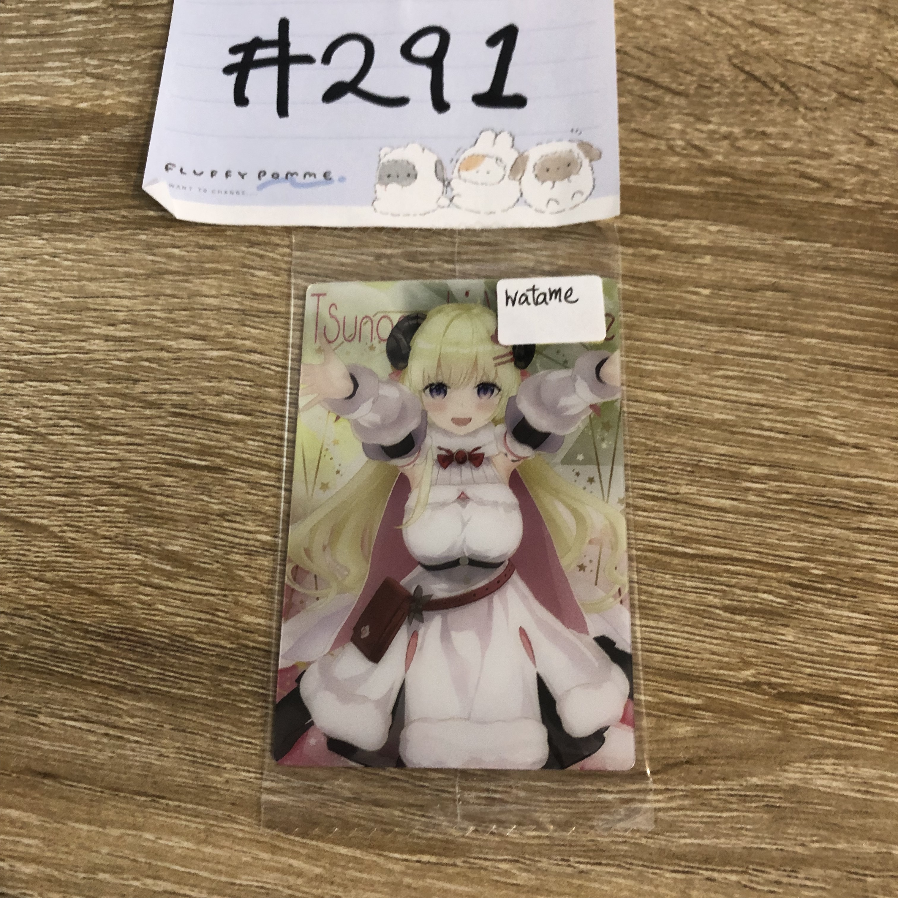 HOLOLIVE WATAME 小卡#291