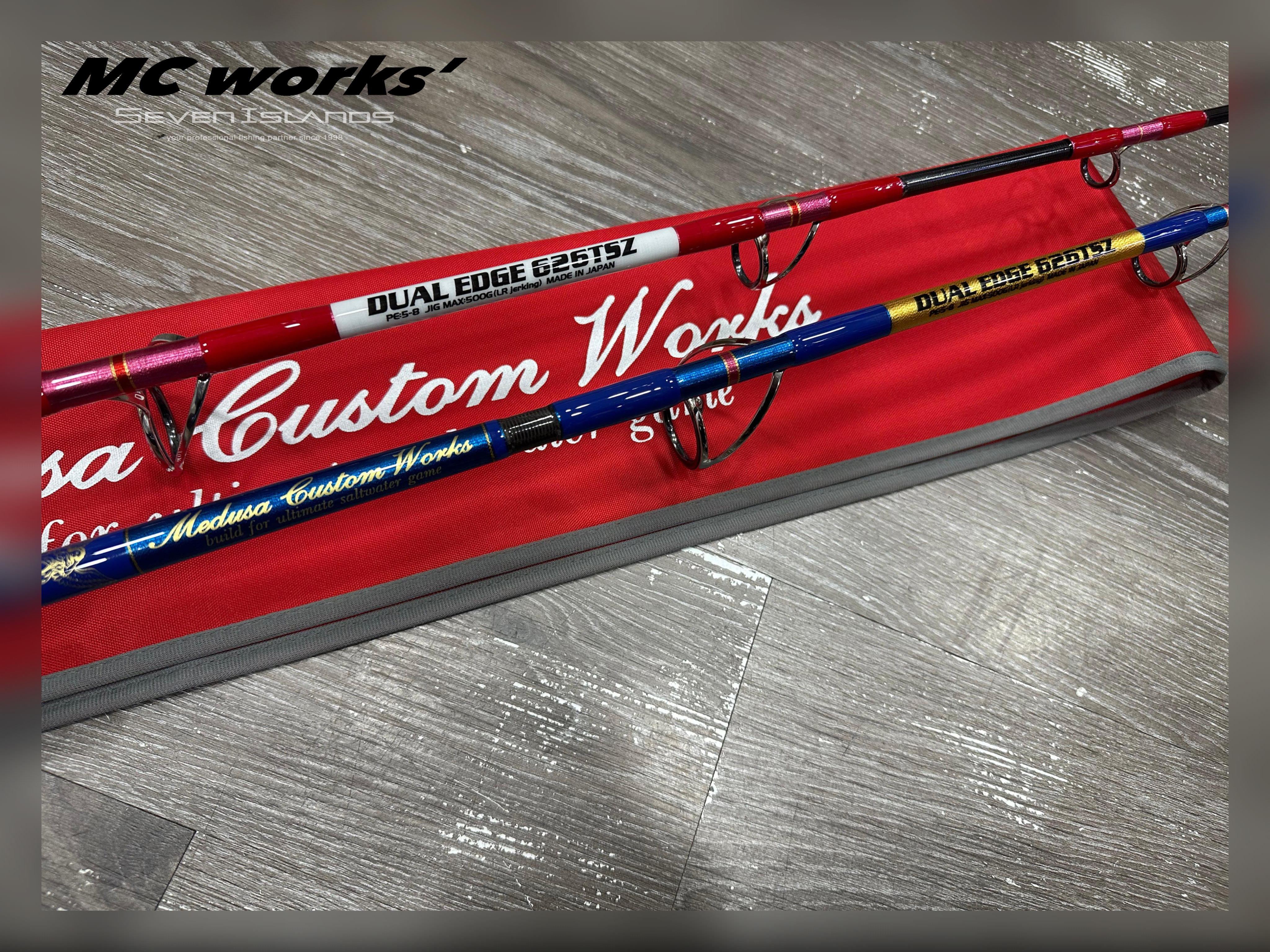 MCワークス　DUAL EDGE 602LR MC WORKS' DUAL EDGE 602LR JIGGING ROD DE602LR