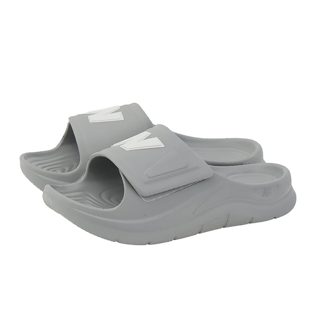 New Balance 202XA 男款 拖鞋 奶霜灰 SMASPTA1