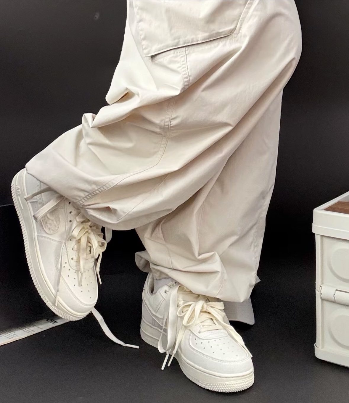 <預購> Nike Air Force 1 Low 阿茲特克 奶油 立體蕾絲 米白 女鞋 IH7351010