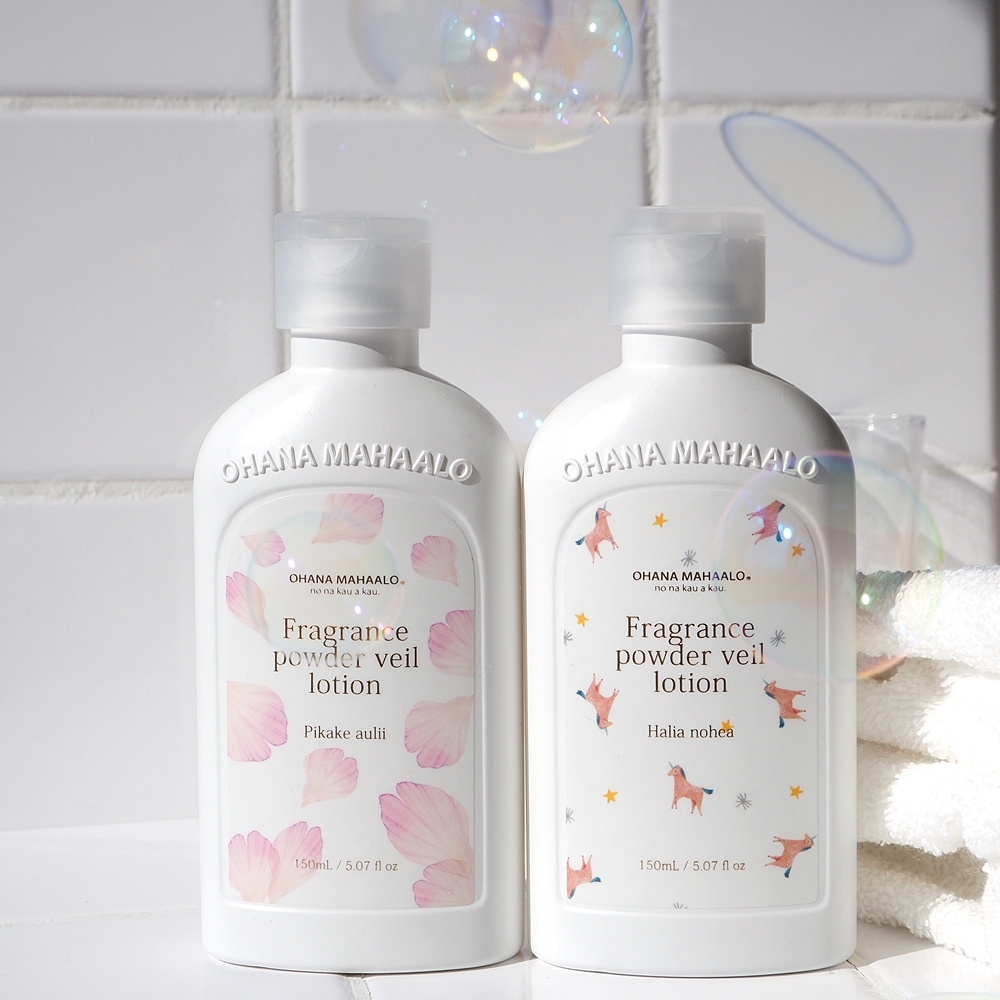 OHANA MAHAALO 愛戀茉莉 涼感粉滑水凝露150ml