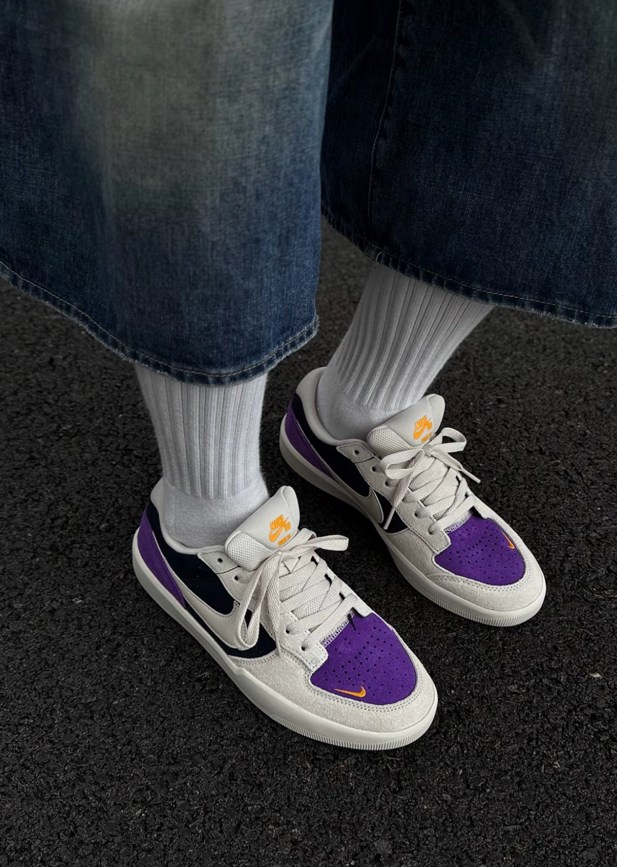 Nike SB Force 58 紫色 米紫 板鞋 滑板鞋 麂皮 復古 弗利沙配色 DV5477-403/預購