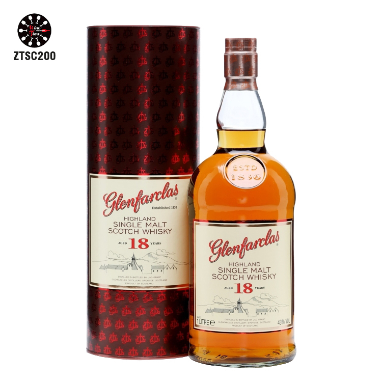Glenfarclas 18 Years Old Single Malt Whisky (禮盒)