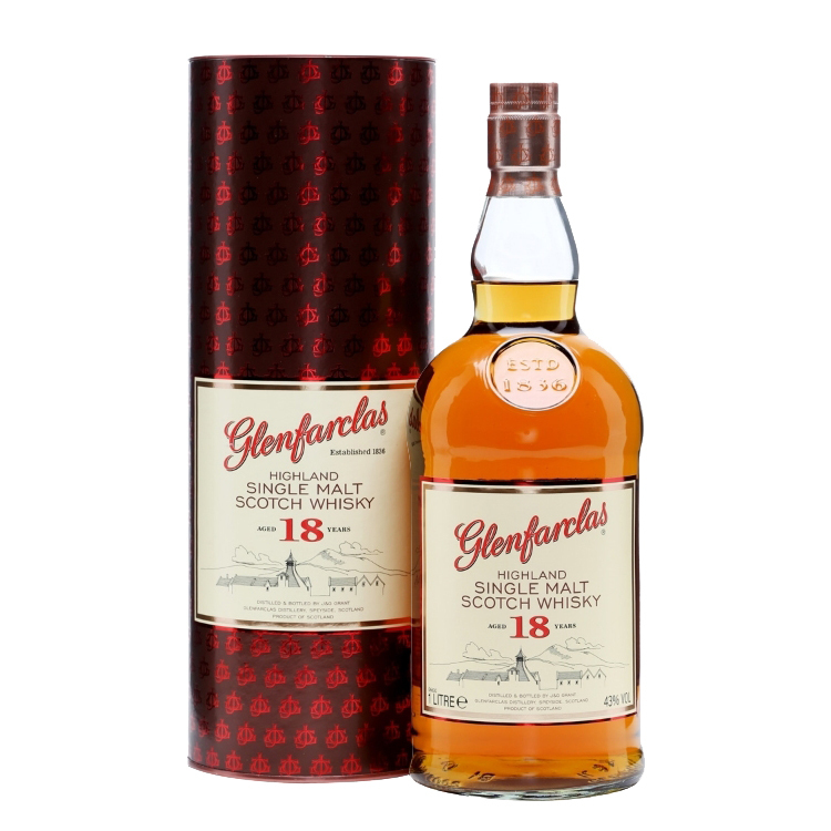 Glenfarclas 18 Years Old Single Malt Whisky (禮盒)