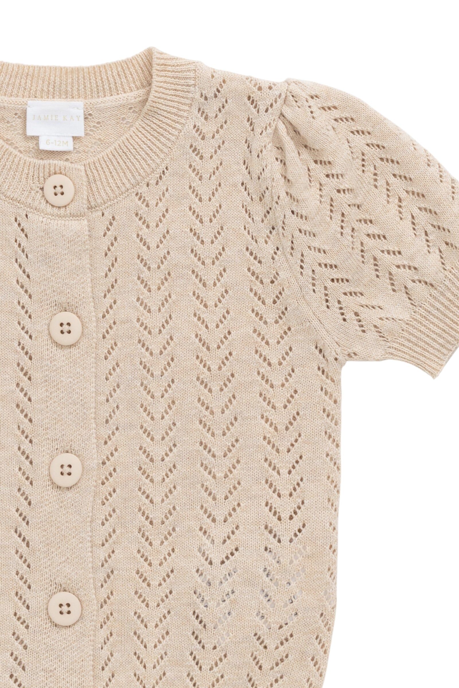 【預購】JAMIE KAY - Aria Knitted Top（Oatmeal Marle）