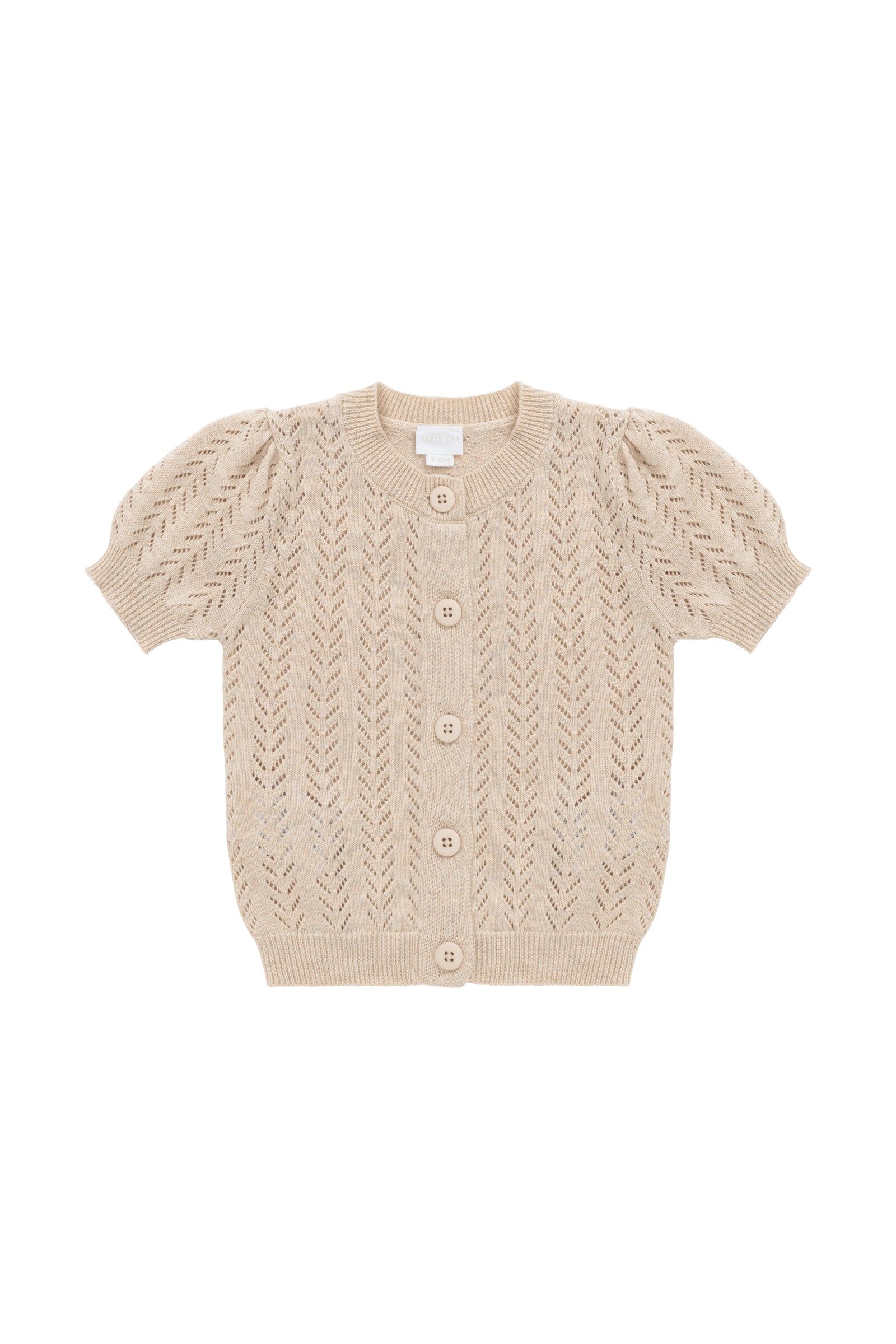 【預購】JAMIE KAY - Aria Knitted Top（Oatmeal Marle）