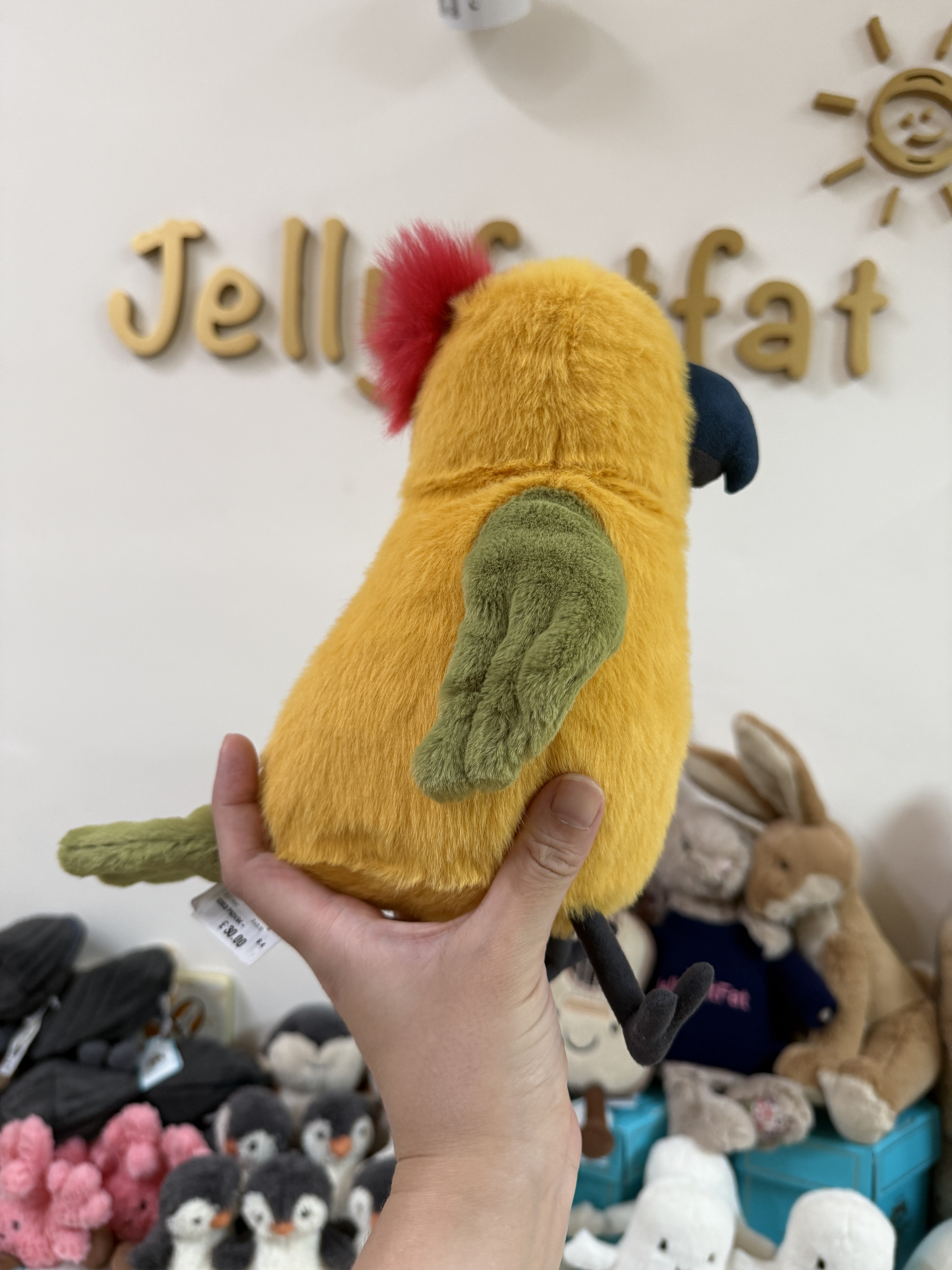 Jellycat Budgeby Parrot