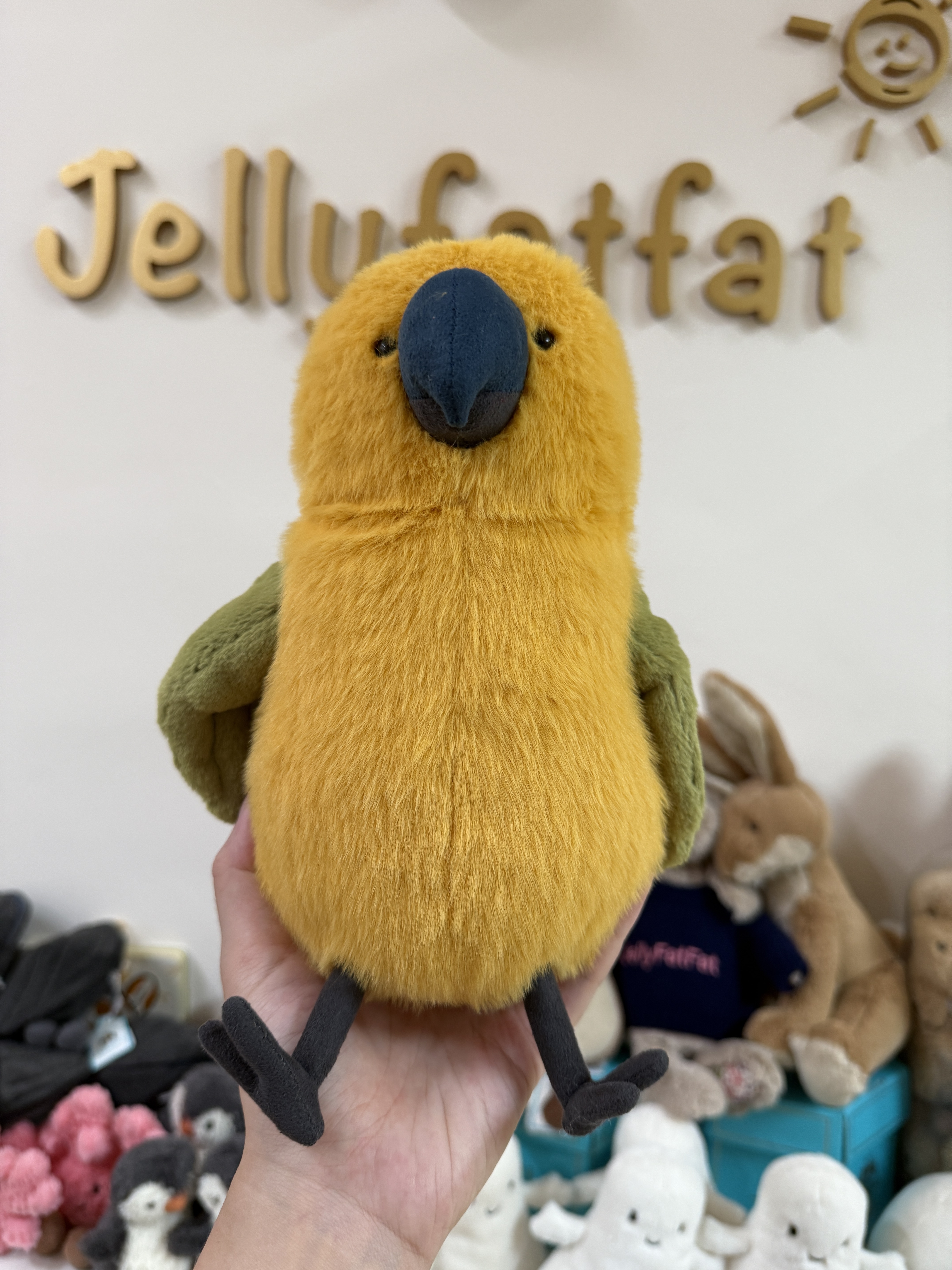 Jellycat Budgeby Parrot