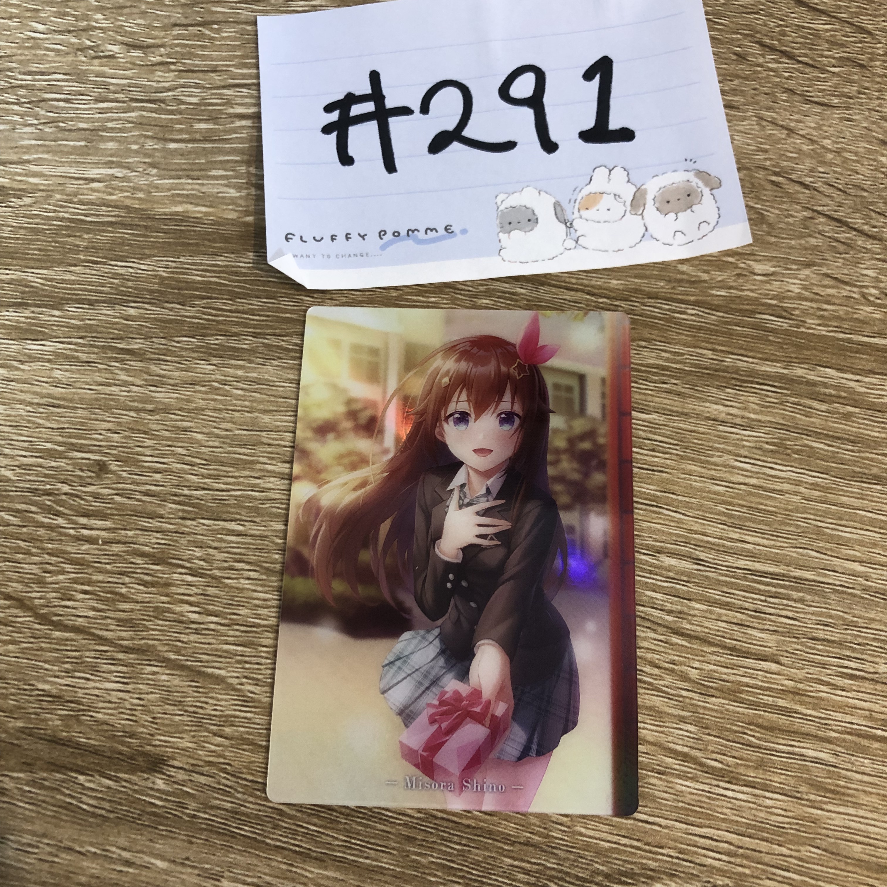 HOLOLIVE SORA 小卡#291