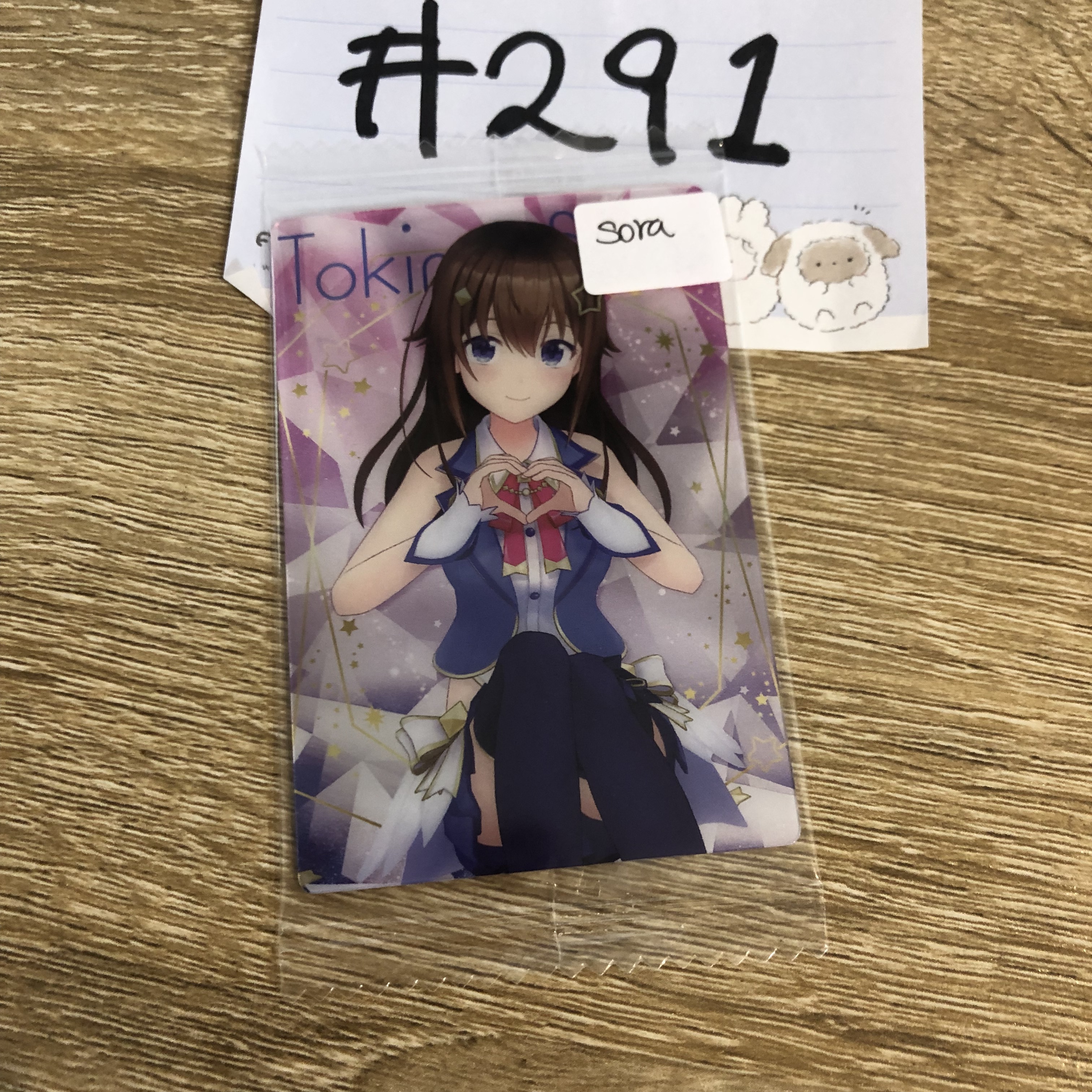 HOLOLIVE SORA  小卡#291