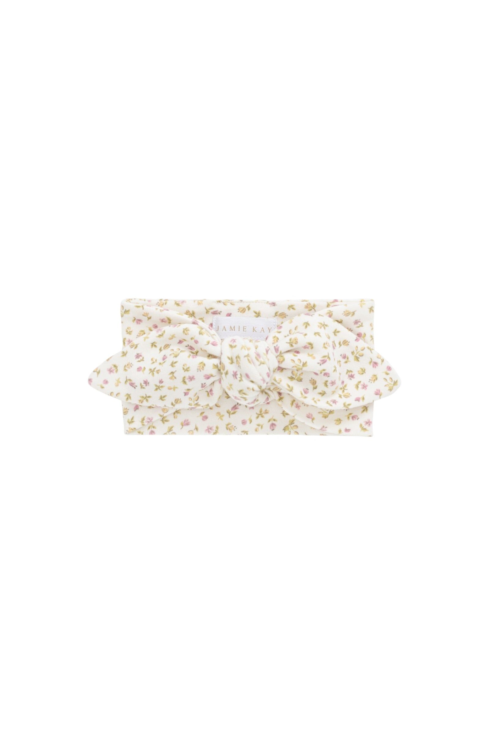 【預購】JAMIE KAY - Organic Cotton Headband（Pippa Pink）