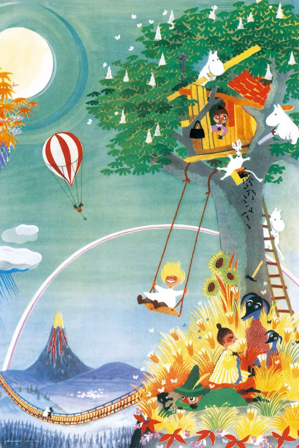 彩虹屋 (畫布紋理)