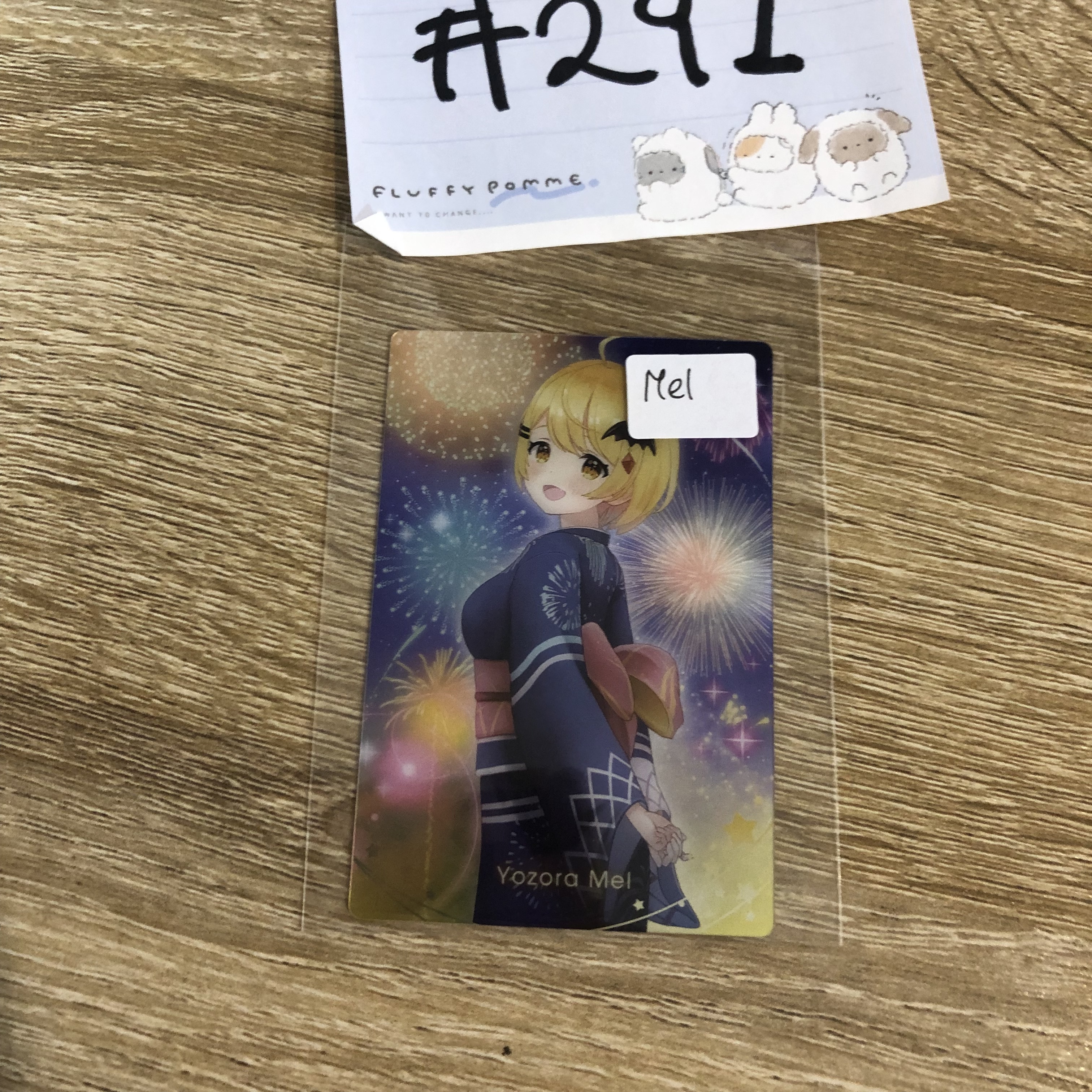 HOLOLIVE MEI  小卡#291