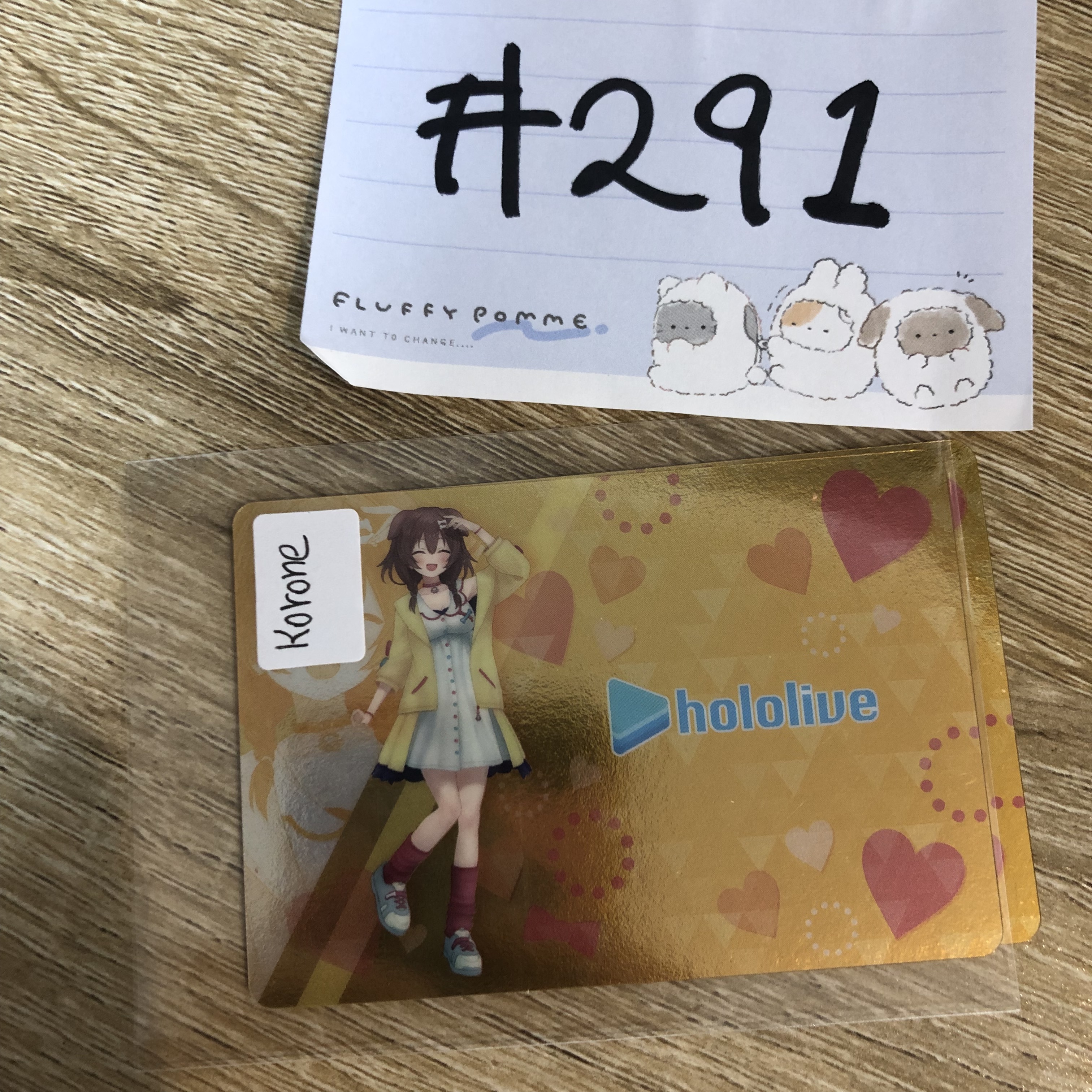 HOLOLIVE  KORONE  小卡#291