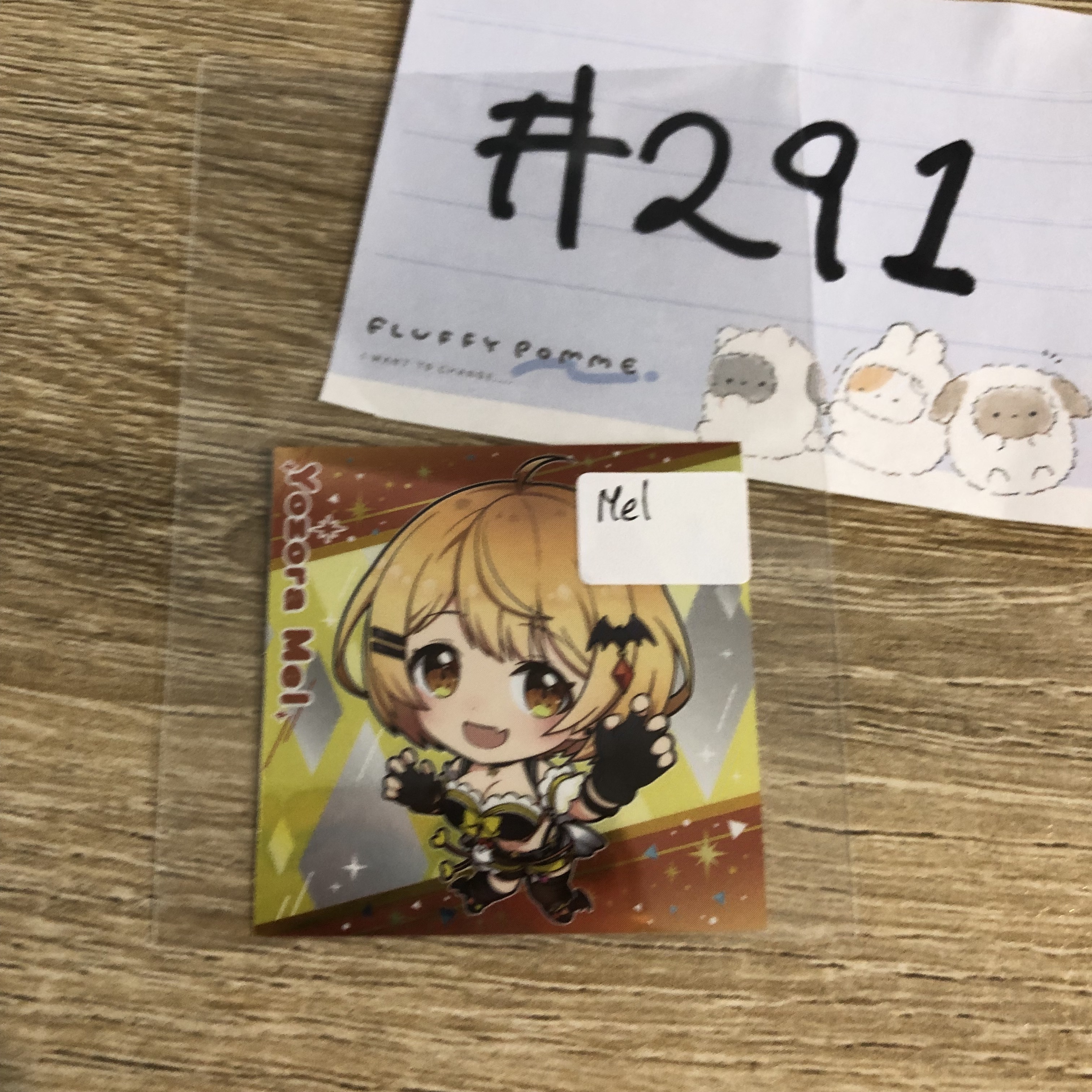 HOLOLIVE  MEI 貼紙#291