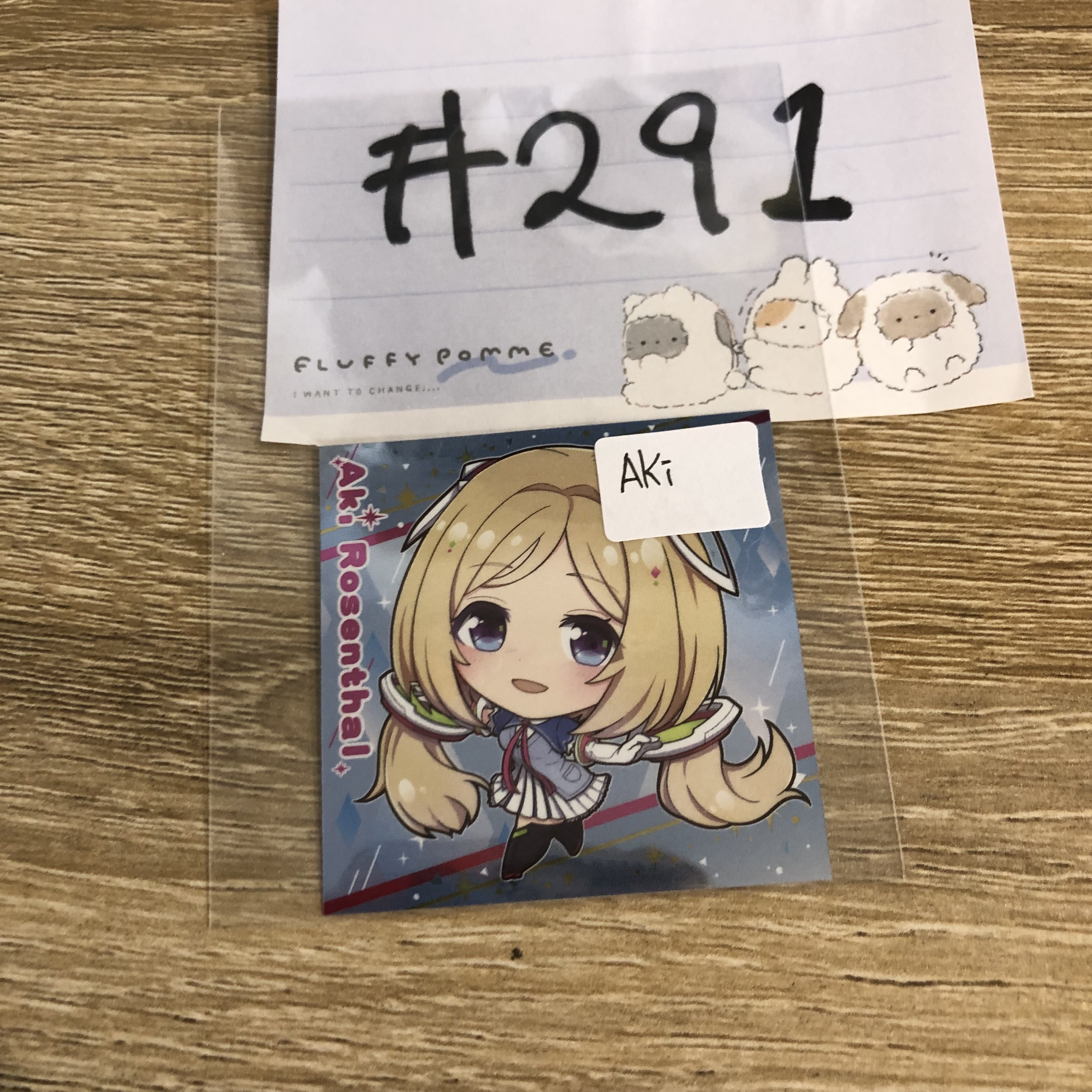 HOLOLIVE aki 貼紙#291