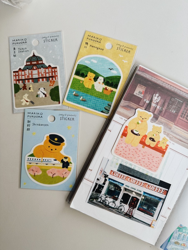 福岡麻利子 防水大貼紙｜日本表現社