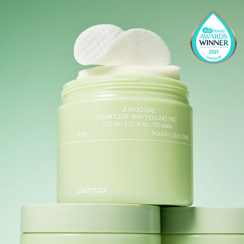 [ celimax ] JI WOO GAE Heartleaf BHA Peeling Pad