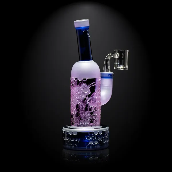 🇺🇸 MilkyWay - Pollinator Dab Rig 玻璃水煙壺（20cm）