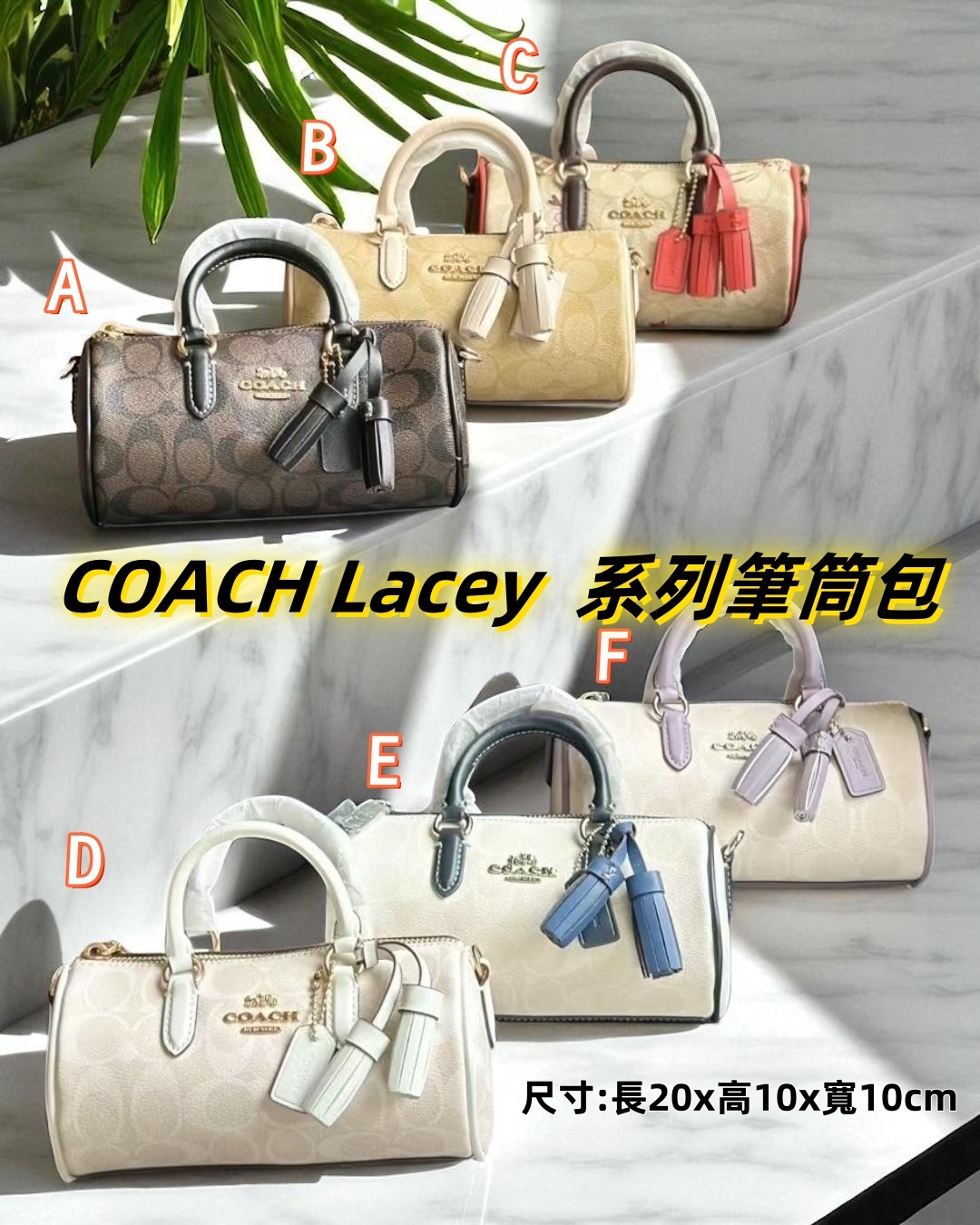 COACH Lacey 系列筆筒包