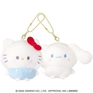 日本Sanrio 豆豆眼系列 好朋友磁石公仔匙扣