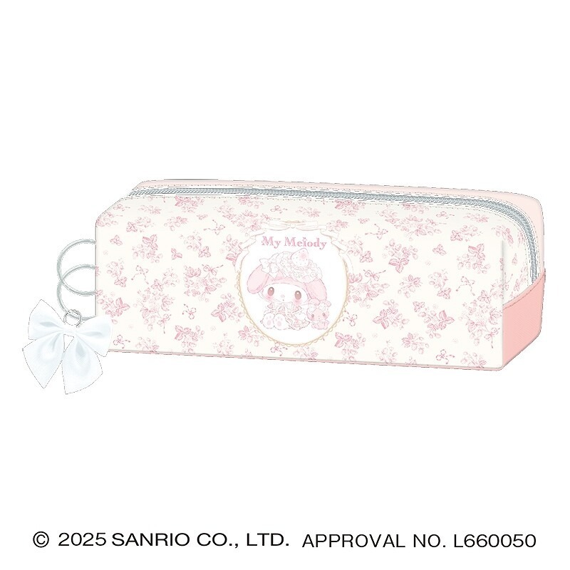 日本 Sanrio My Melody 白草莓下午茶系列 筆袋