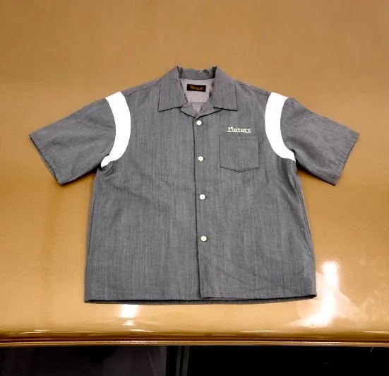 VISVIM MOTORS CLUB WALLIS DOWN SHIRT S/S - GREY SIZE 1 PRE ORDER ITEM (預訂中)