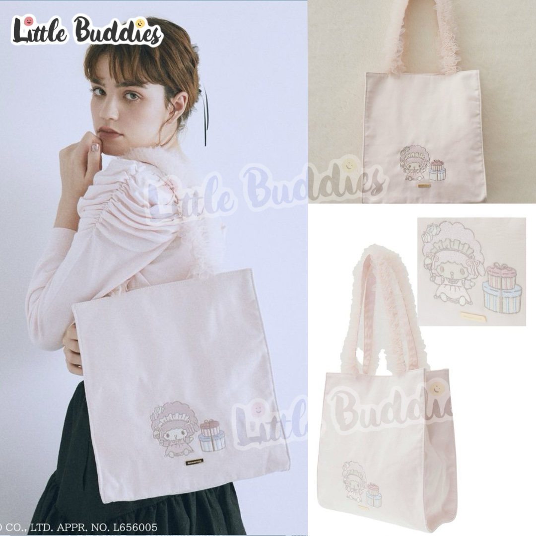 日本限定款 Maison de FLEUR x My Sweet Piano 45周年特別合作 薄紗手帶手提袋