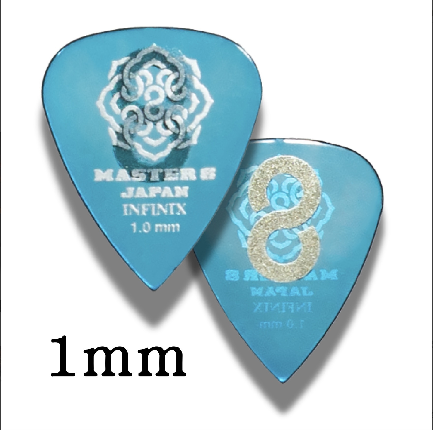 日本製/ MASTER 8 JAPAN / INFINIX 磨砂防滑吉他彈片
