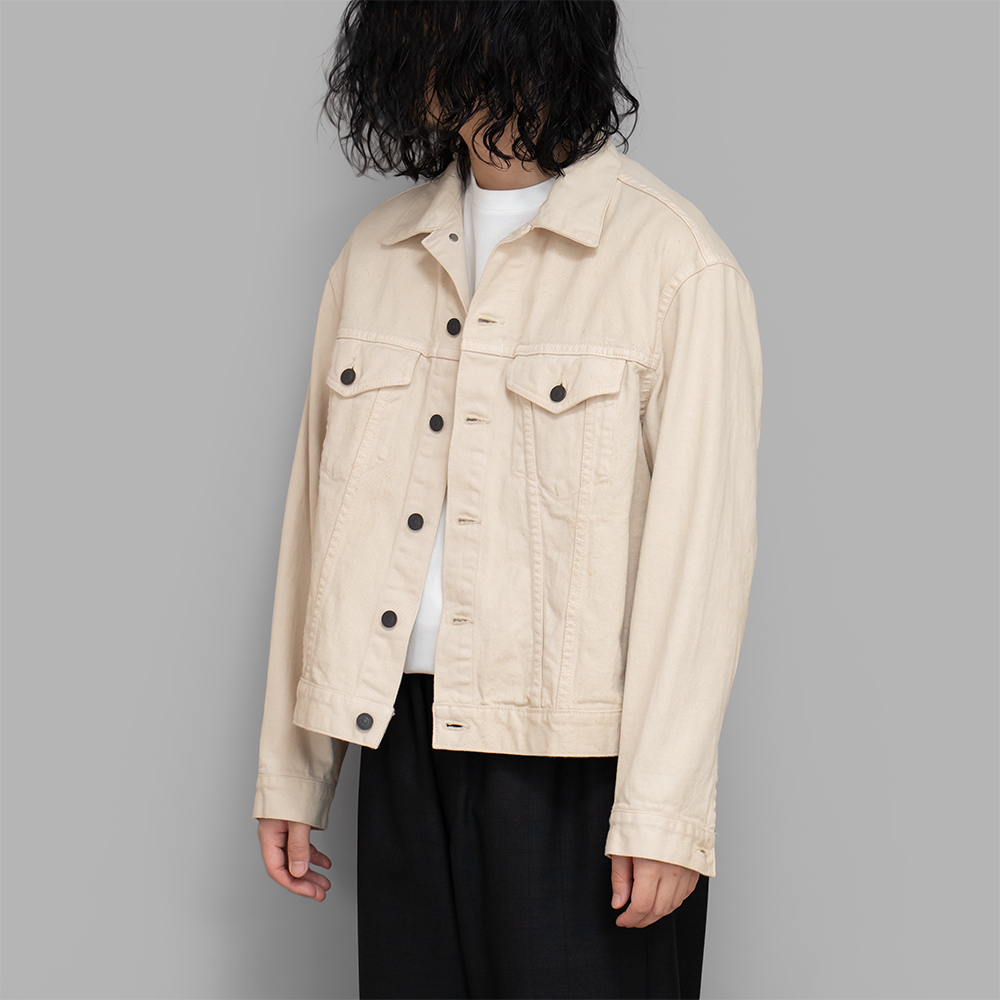RE-STOCK: A.PRESSE 3RD TYPE JACKET - IVORY PRE ORDER ITEM (預訂中)