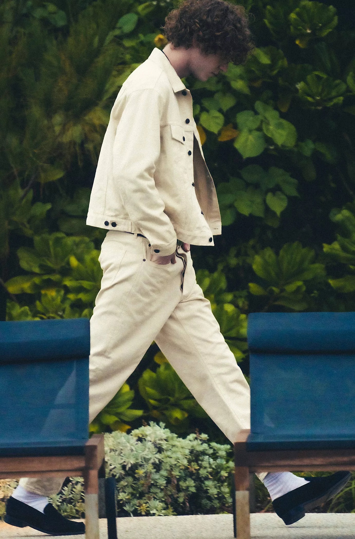 LAST PCS: A.PRESSE 3RD TYPE JACKET - IVORY SIZE 46 PRE ORDER ITEM (預訂中)