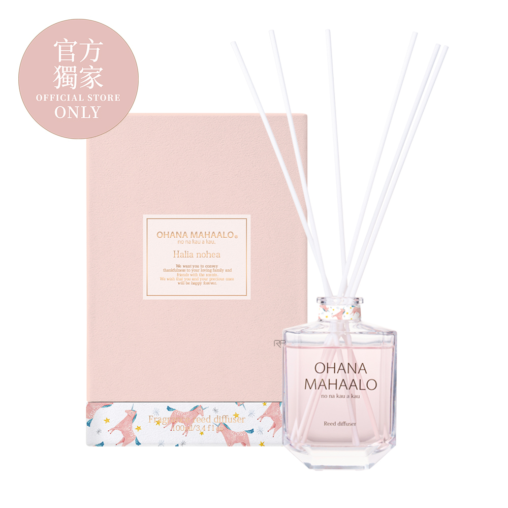 OHANA MAHAALO 奇幻夢境 浪漫滿屋擴香瓶100ml<需配擴香棒>