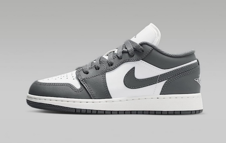 NIKE  JORDAN 1LOW / Iron Grey & Summit White /   JUL25