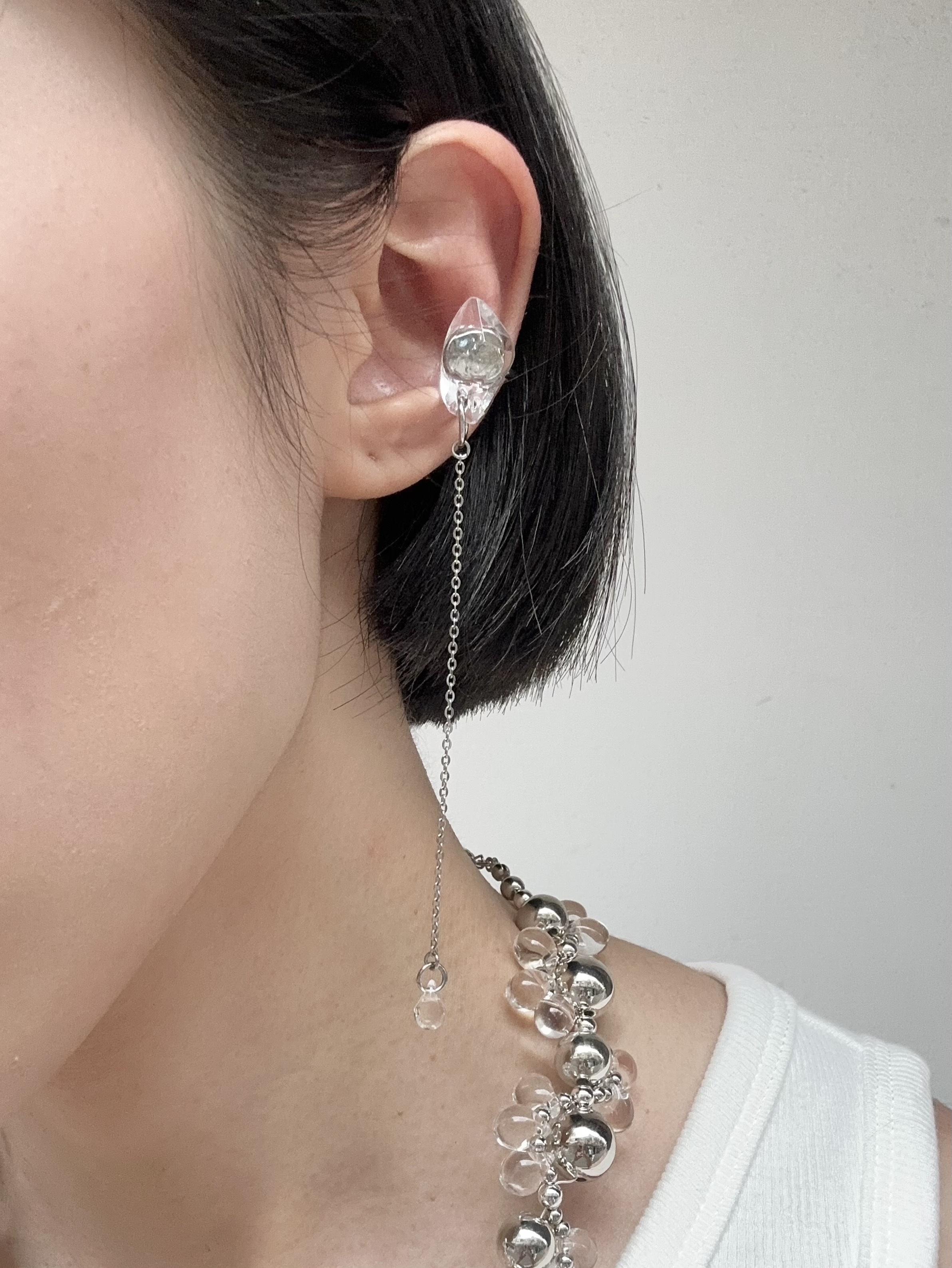 [LAUGHTER] 耳骨夾 | 長 | NO.313