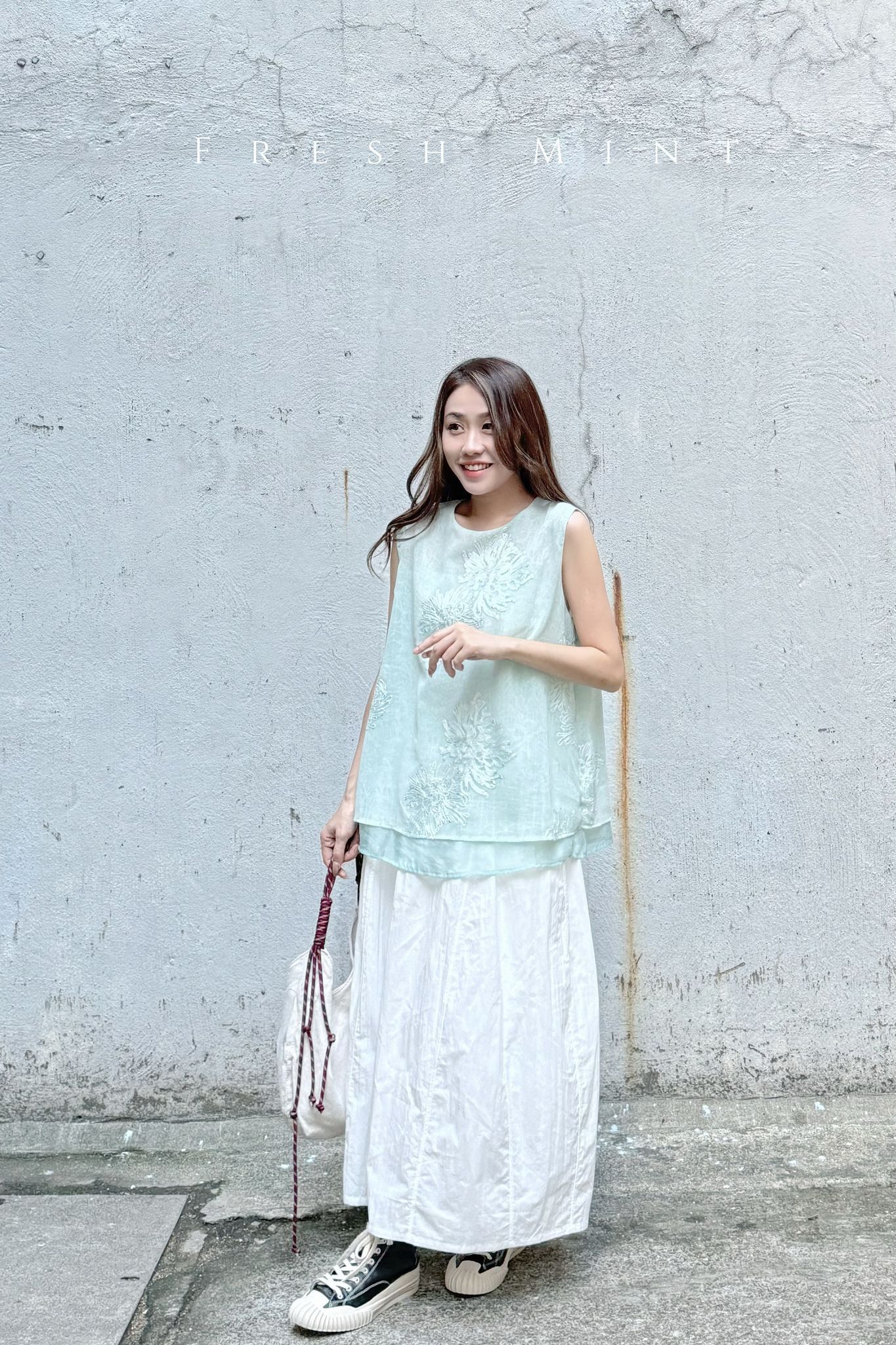 TOP#7524🤍精緻嘅鬆身背心