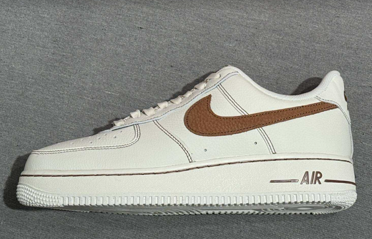 NIKE  AIR FORCE 1 07 LV8 /Ivory Saddle Brown /   JUL25