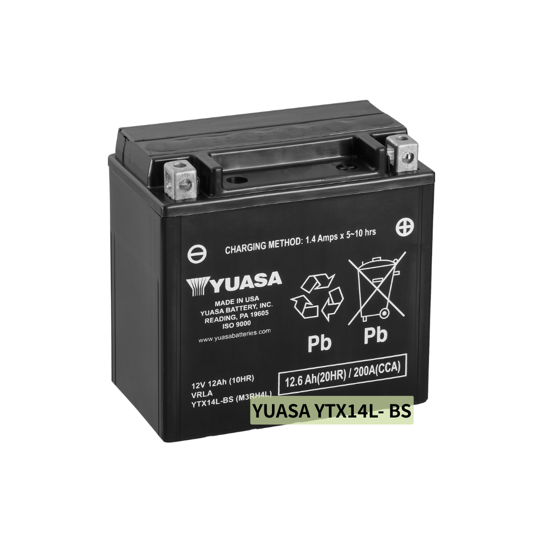 湯淺鉛酸電池 YTX14L- BS