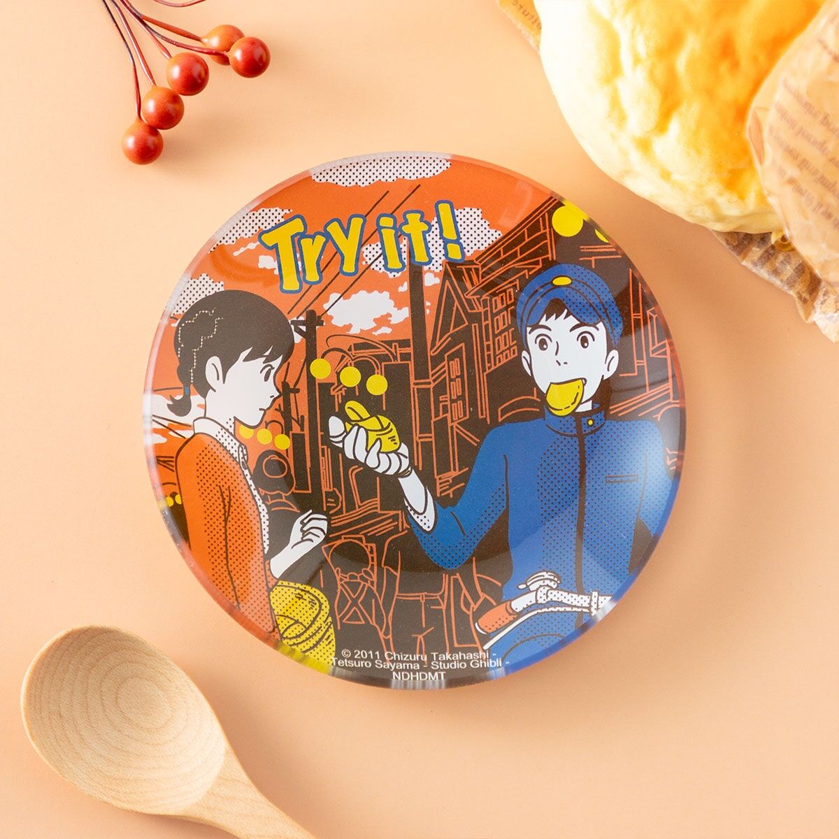 美味系列小盤子 來自紅花坂 可樂餅