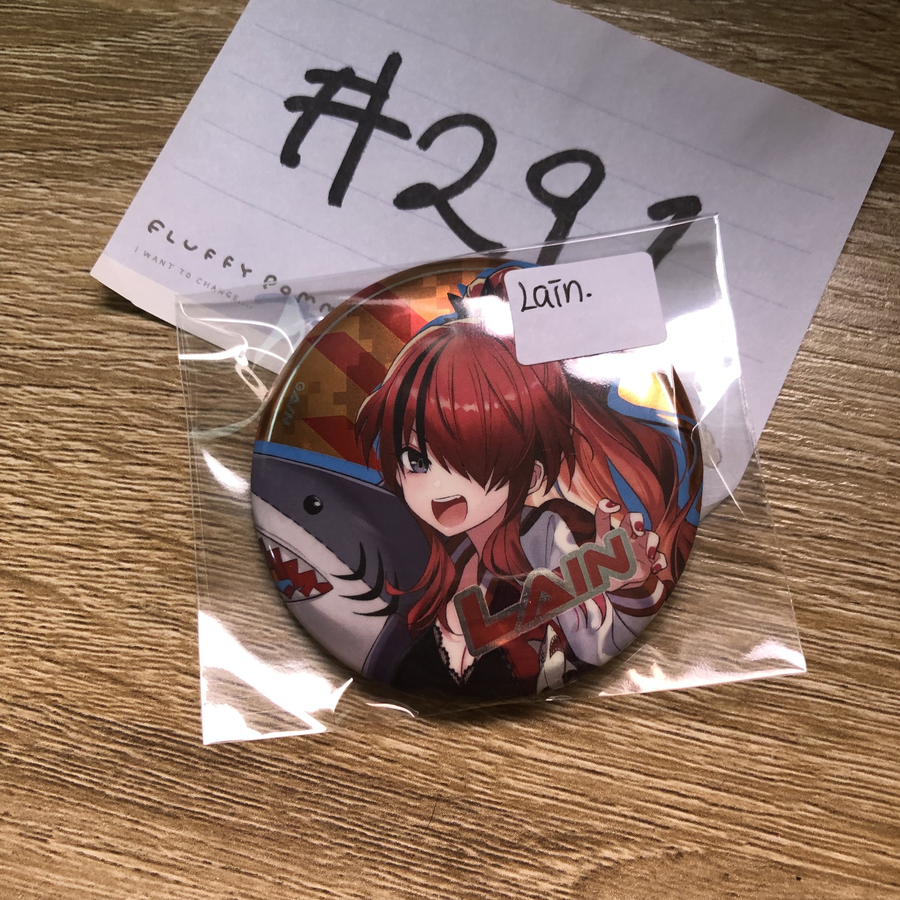 彩虹社   LAIN 襟章#291