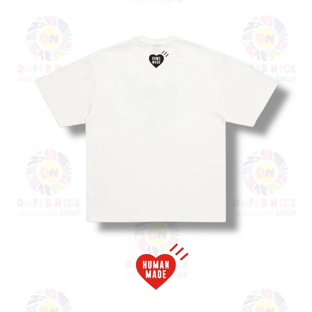 HUMAN MADE x KAWS 限量聯名 迷彩 短袖