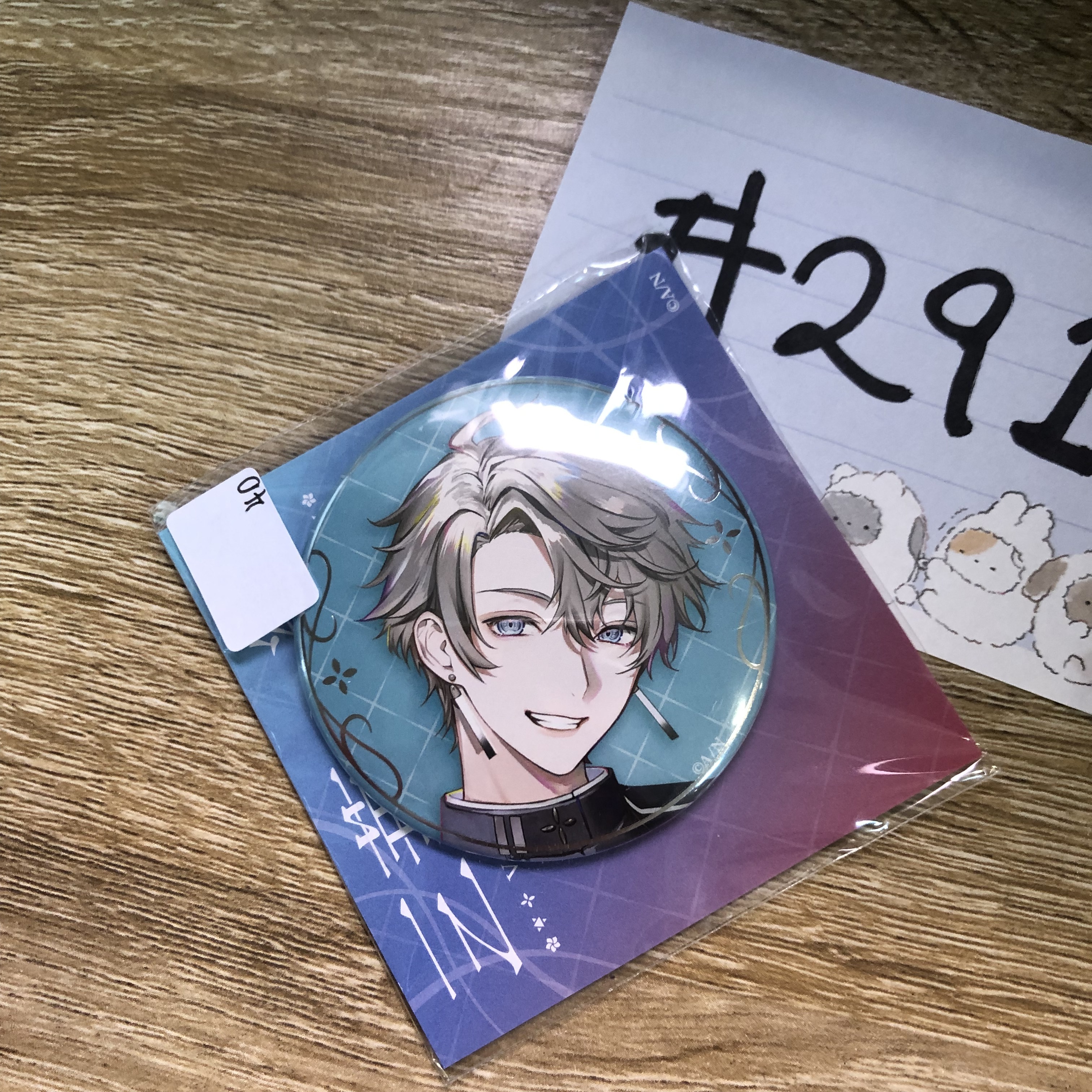 彩虹社  晴 襟章#291