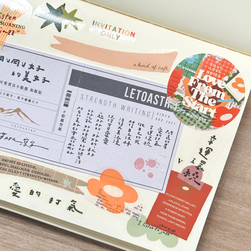 Taiwan masking tape love from the start