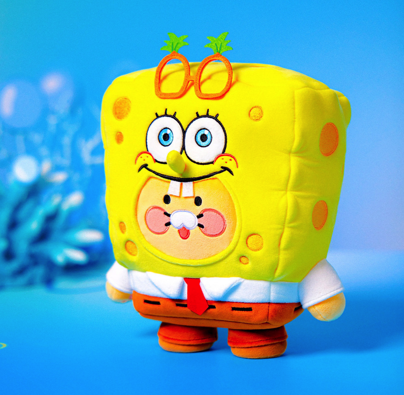 【現貨】海綿寶寶 X kakao friend 中型娃娃 玩偶 海綿寶寶春植款