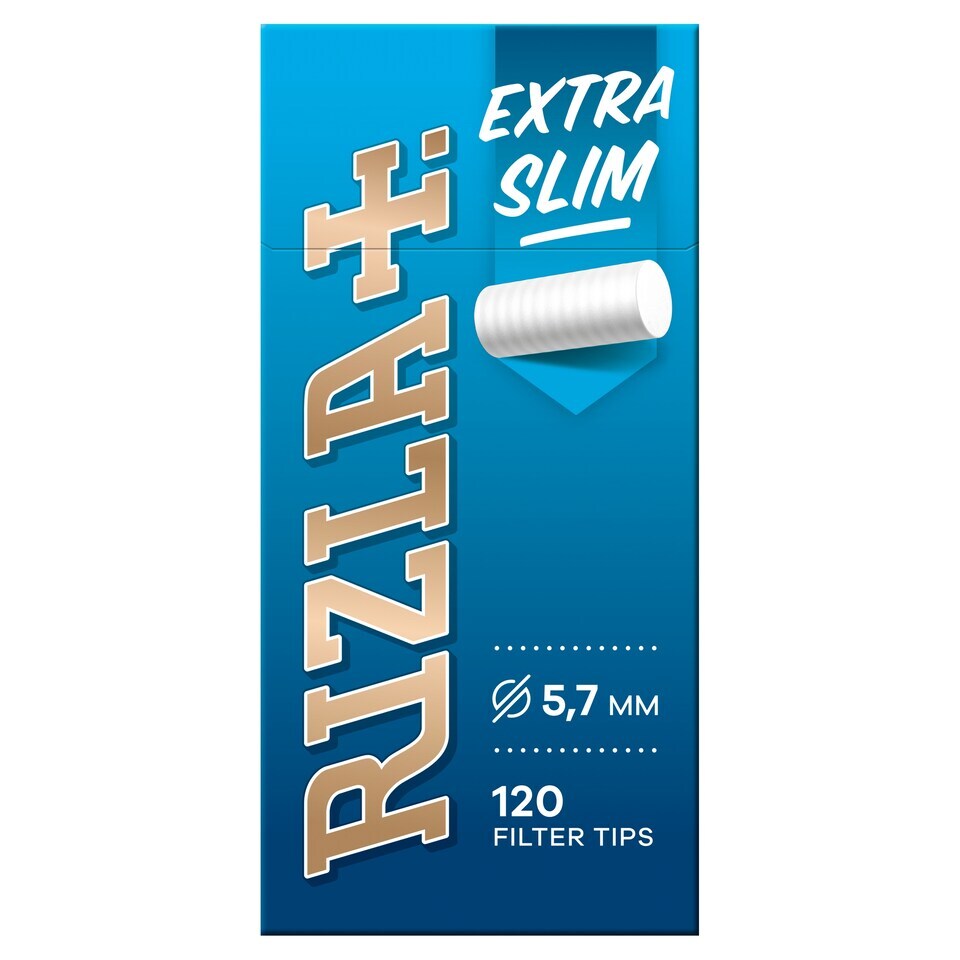 🇬🇧 RIZLA+ 5.7mm Extra Slim Filter Tips 極細棉濾嘴